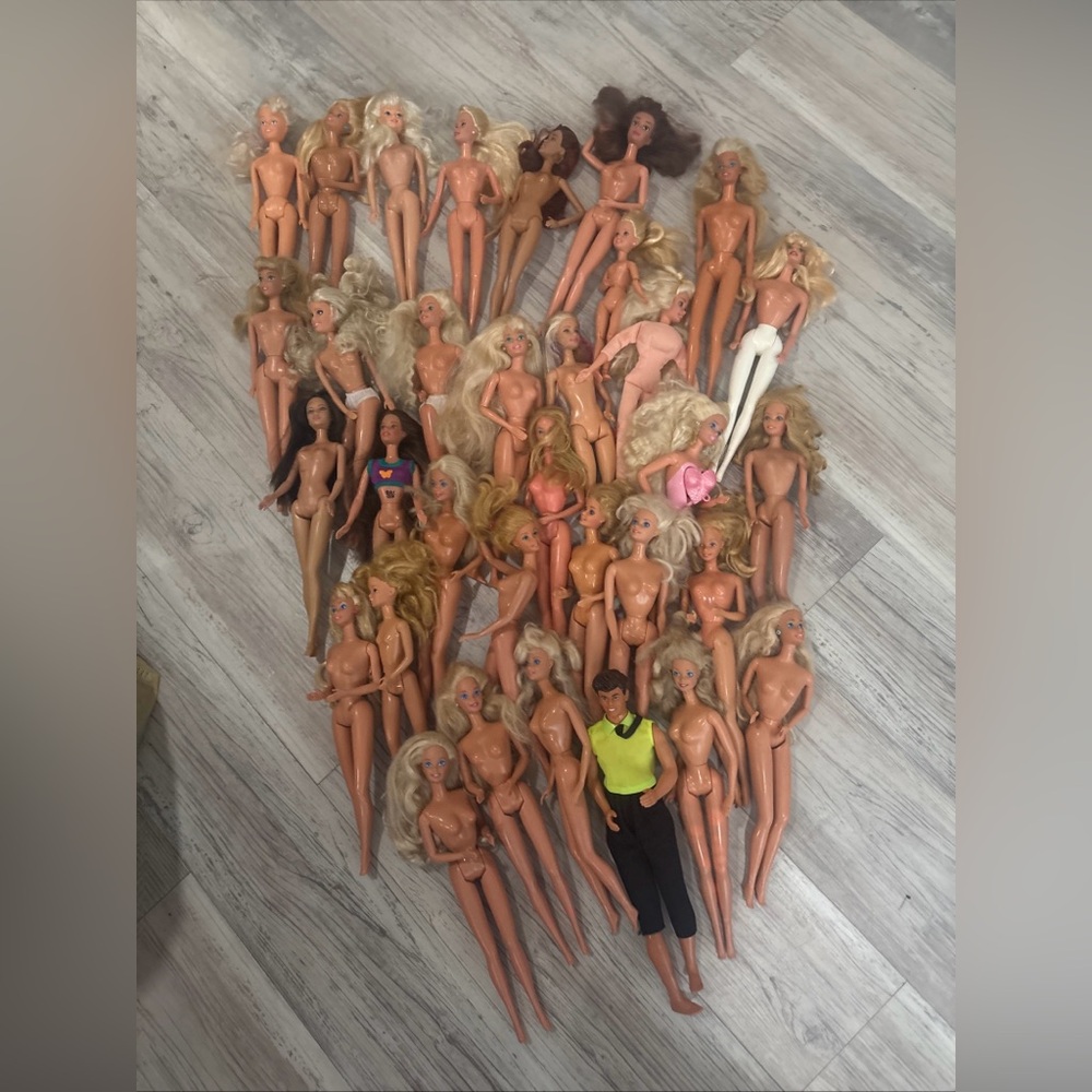 vintage Barbie lot dolls 1966